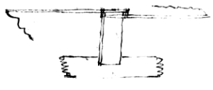 Drawing of Mould-board by CW Pearle.