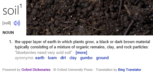 soil